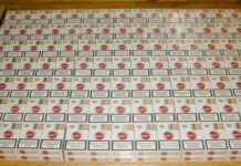 Sulaikytas vairuotojas, vežęs didelį kiekį kontrabandinių cigarečių