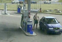 Įsipylė degalų ir nuvažiavo