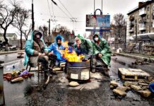Teikiama humanitarinė pagalba Ukrainai