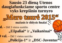 Krepšinio turnyre varžysis keturios komandos