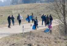 Žiemos ralis baigėsi, bet prisiminimui liko šiukšlių kalnai