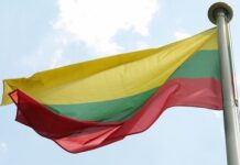 Kovo 11 dieną ragina nepamiršti iškelti valstybės vėliavos