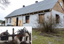 Paraudės kaimo gyventojų namas gerų žmonių dėka – kyla it Feniksas iš pelenų