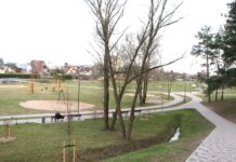 Uteniškius traukiantis Vyžuonos parkas vėl keičiasi