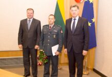 Policijos vadovui Linui Pernavui suteiktas generalinio komisaro laipsnis