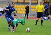 Utenos „Utenio“ futbolininkai suklupo prieš Vilniaus „Žalgirį“