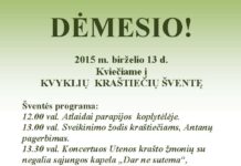 Kvykliuose – kraštiečių šventė