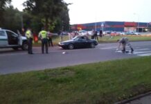 Pėsčiųjų perėjoje buvo partrenktas uteniškis