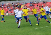 Susitikimas su klaipėdiečiais futbolo aikštelėje baigėsi lygiosiomis