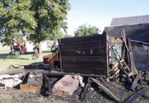 Gaisro metu stipriai apdegęs vyras – reanimacijoje