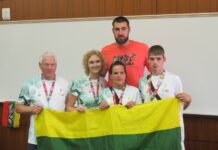 Uteniškiai pasipuošė aukso medaliais