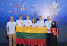 Indonezijoje vykusioje olimpiadoje sidabro medalį pelnė uteniškis Karolis Markauskas
