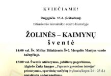 Per Žolines Biliakiemyje susiburs kaimynai