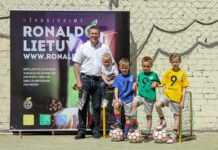 Būsimoms futbolo žvaigždėms auginti – aikštelės ir inventorius