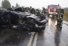 Avarija vos nesibaigė žūtimi