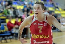 Paskutine „Utenos“ naujoke tapo Lietuvos rinktinės gynėja M. Solopova