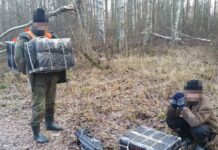 Ignalinos pasieniečiams įkliuvo tarptautinis kontrabandos nešikų duetas