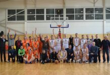 Šventiškai uždarytas senjorų „39+“ krepšinio sezonas