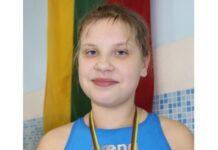 Plaukikė Gelija Bartaškaitė pasidabino sidabro ir bronzos medaliais