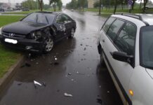 Į avariją pateko „Utenio“ futbolininkai