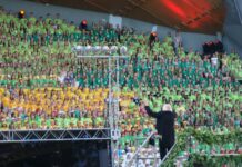Kitą savaitę – Moksleivių dainų šventė „Tu mums viena“