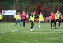 „Moterys už futbolą“ suvienijo per 100 dalyvių