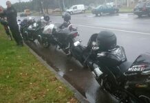 Pasivažinėjimas motociklais Utenos gatvėmis baigėsi policijos komisariate