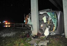 Molėtų rajone apvirto automobilis: jį vairavusi Latvijos pilietė žuvo vietoje