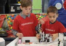 Iš regioninių FIRST LEGO League robotų varžybų uteniškiai parvežė prizines vietas