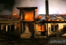 Užpaliuose sudegė Šv. Teresės šeimynos būstas