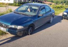 19 kartų baustas vairuotojas į darbą riedėjo be padangų