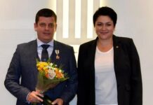 Apdovanotas „Utenos Utenio“ direktorius Artūras Gimžauskas