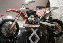 20-metį švenčiantis „Porteris“ augina jaunąją motokrosininkų kartą