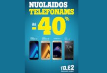 „Tele2“ išpardavimas – telefonai nuo 6 Eur per mėn.