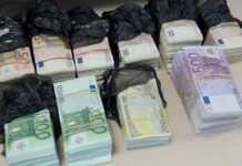 Muitinės kriminalistai pernai sulaikė beveik pusę milijono eurų grynųjų pinigų kontrabandos