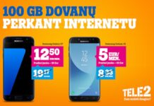 „Tele2“ nuolaidų metas: išmanieji pigiau, interneto duomenys – dovanų