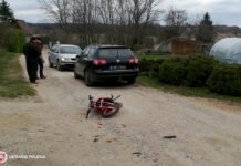 Utenos rajone partrenktas mažametis