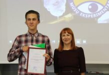 Intriguojantis uteniškio eksperimentas buvo pastebėtas