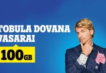 Vasarą naršykite laisvai – „Tele2“ dovanoja net 100 GB