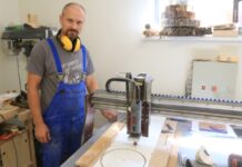 Anykščiuose medžio grafikas atrado savo kūrybinį kelią