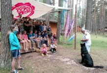 Dubingiuose vyko tradicinės karatė klubo „Danas“ vasaros stovykla