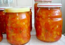 Grybų ir daržovių mišrainė žiemai