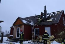 Degė jaunos šeimos būstas