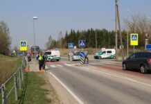 Kupiškio gatvėje nelaimė – partrenktas žmogus
