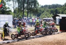 Greičiausi Lietuvos motokrosininkai vėl džiugino anykštėnus