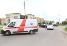 Pavojingoje sankryžoje – dar viena avarija