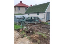 Neblaivios moters kelionė nusipirkti svaigalų baigėsi gyventojo kieme