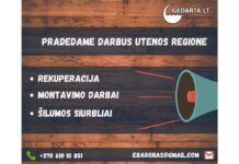 Utenos regione darbus pradeda UAB „Gedarta“