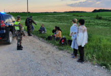 Ignalinos rajone pasieniečiai sulaikė migrantus iš Šri Lankos ir Irako