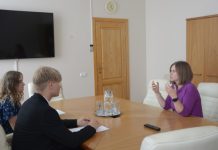 Projekte „Moksleiviai – į Vyriausybę“ dalyvauja ir uteniškė